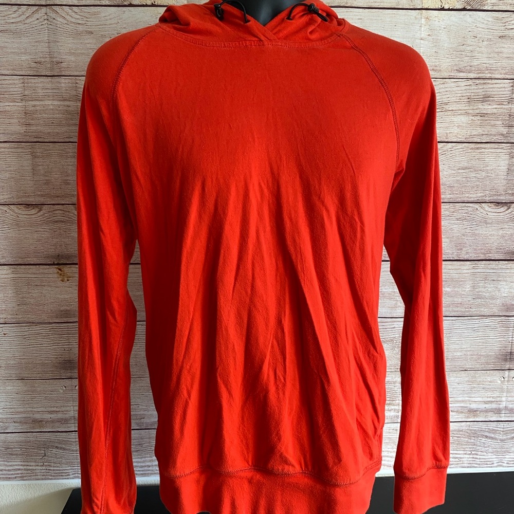 American Eagle Orange/Red Hoodie Men’s Medium